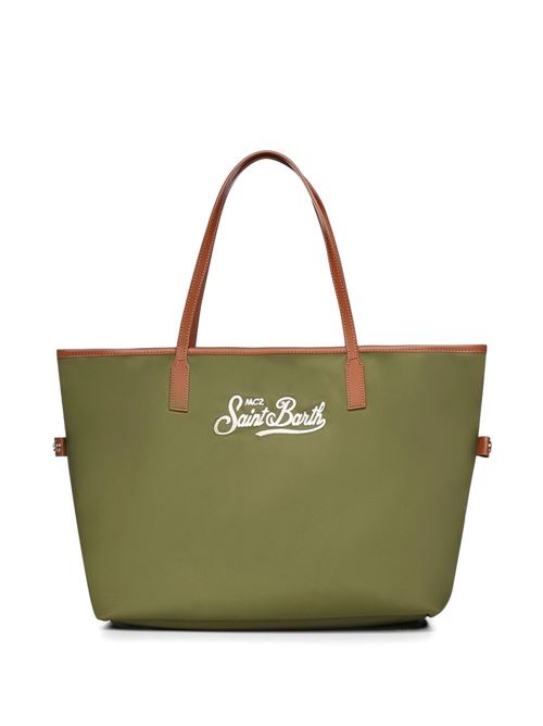 Borsa donna City Bag verde MC2 SAINT BARTH | CITY BAG00219L